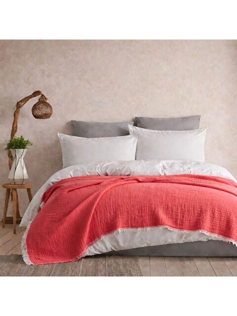 Mulberry 4 Katlı Müslin Pike Çift Kişilik I Battal Boy – %100 Pamuklu, Nefes Alabilir, Yumuşak Dokulu Dört M