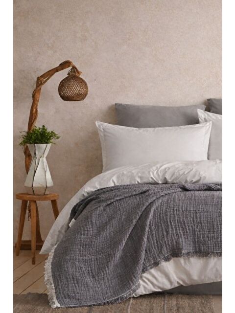 Mulberry 4 Katlı Müslin Pike Çift Kişilik I Battal Boy – %100 Pamuklu, Nefes Alabilir, Yumuşak Dokulu Dört M