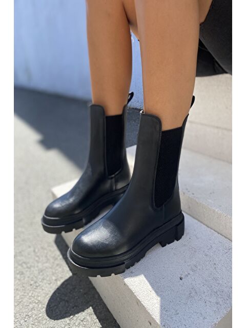 İNAN AYAKKABI Kadın Lastikli Bot - S000458976-19351