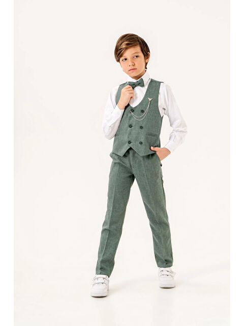 Myhanne Armalı Yelekli Takım Elbise 3021 - S000318391-18194