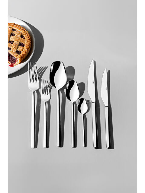 Nehir Lorenzo Sade 12 Kişilik 84 Parça Kutulu Çatal Kaşık Bıçak Takımı