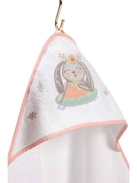 Casadora Baby Loulou %100 Pamuk- Nakışlı Bebek Havlu - Kundak