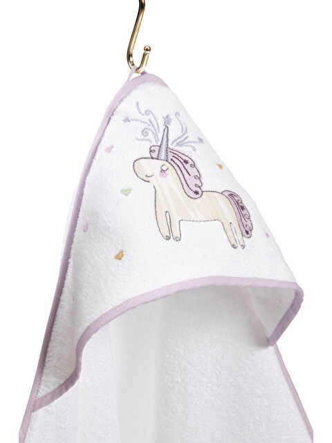 Casadora Baby Astra %100 Pamuk- Nakışlı Bebek Havlu Kundak