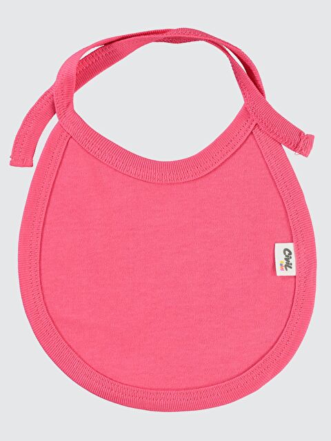 Civil Baby İnterlok Arkadan Bağlamalı Unisex Mama Önlük - Fusya