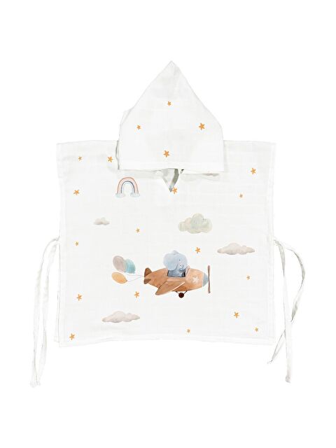 Casadora Baby Happy Tony %100 Pamuk Çocuk Müslin Panço 5-6