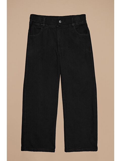 Fullamoda Beli Lastikli Kız Çocuk Palazzo Pantolon - S000473011-19351