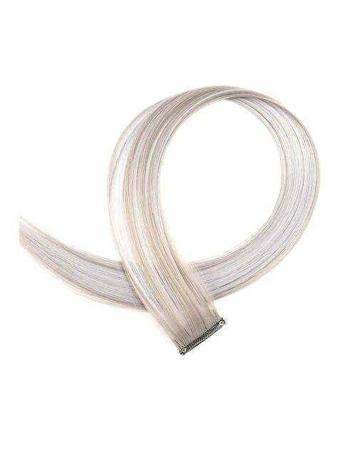 New Obsessions Uzun Düz Sentetik Saç Uzatma Çıt Çıt Postiş - S000218074-20600