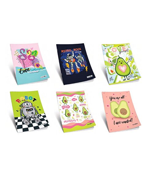 Çınar A5 80 Yaprak Karton Kapak Tel Dikişli Defter - S000154899-27074