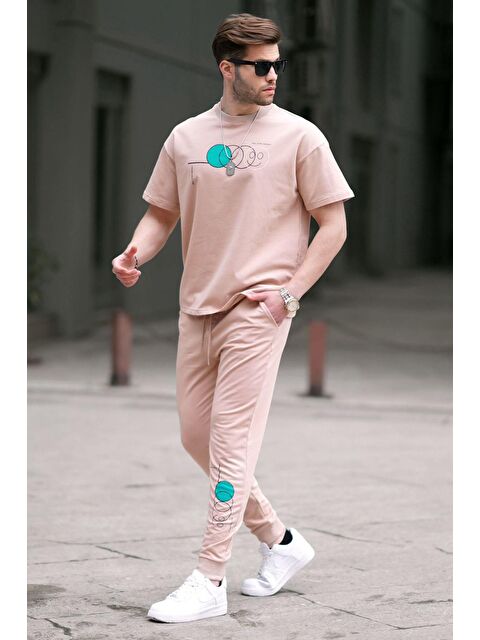 Madmext Vizon Kısa Kollu Eşofman Takımı 5935 - S000445046-26429