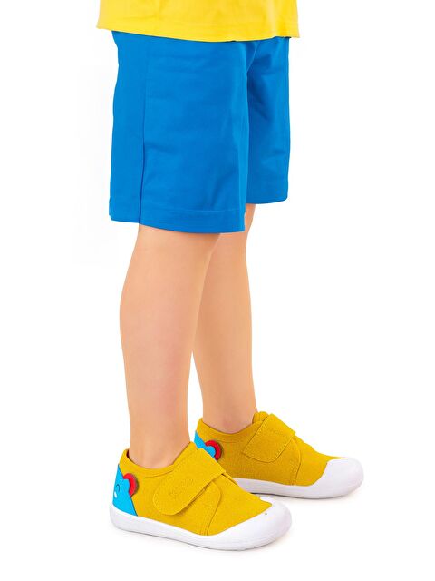 Kiko Kids Catly Cırtlı Erkek Bebek İlk Adım Panduf Ayakkabı - S000197909-20072