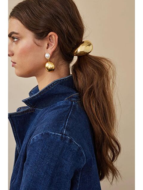 New Obsessions Kubbe Metal At Kuyruğu Tokası - S000134199-20076