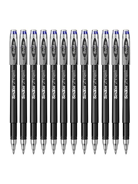 Scrikss Gel Tükenmez Kalem 0.7 Mavi 12'li - S000164530-17234