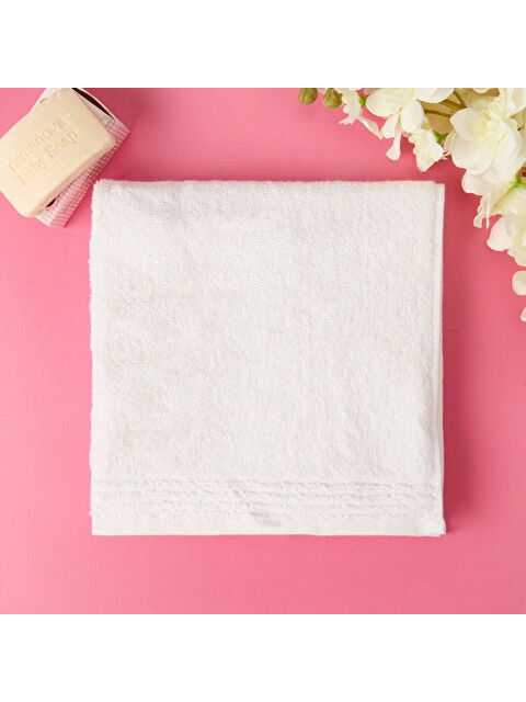 Evidea Soft Fly Ayak Havlusu - Beyaz - 50x70 cm - S000365896-20063