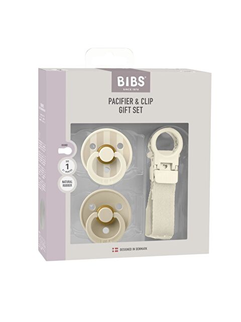 Bibs Colour Kauçuk Emzik Askılı Hediye Set Ivory - S000487717-23173