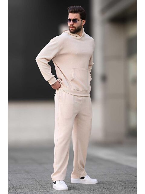Madmext Bej Erkek  Eşofman Takımı E7401 - S000445058-19928