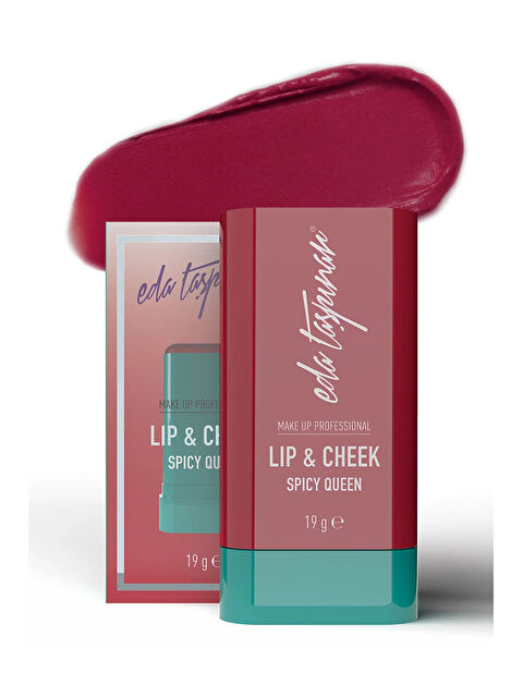 Eda Taşpınar Lip & Cheek Cream Blush Stick Spicy Queen (EGY0071)