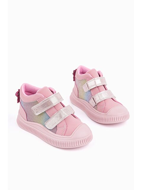 Muggo PAWS Kelebekli Çift Cırtlı Kız Bebek ve Çocuk Bot - S000459970-7152