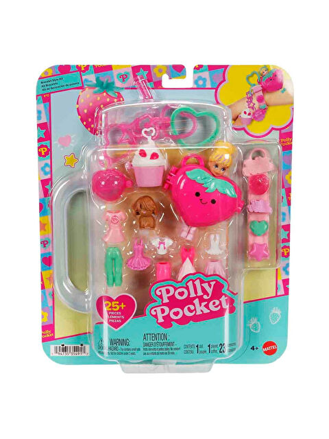 Polly Pocket Anahtarlık Olabilien Moda Stili Serisi Large JKR51-JKR53