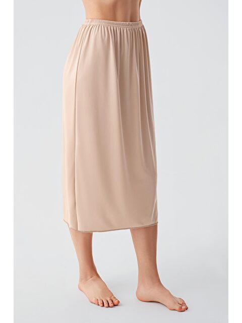 Artış Tam Boy Uzun Etek Astarı Jüpon Kombinezon 28100 - S000223588-26407