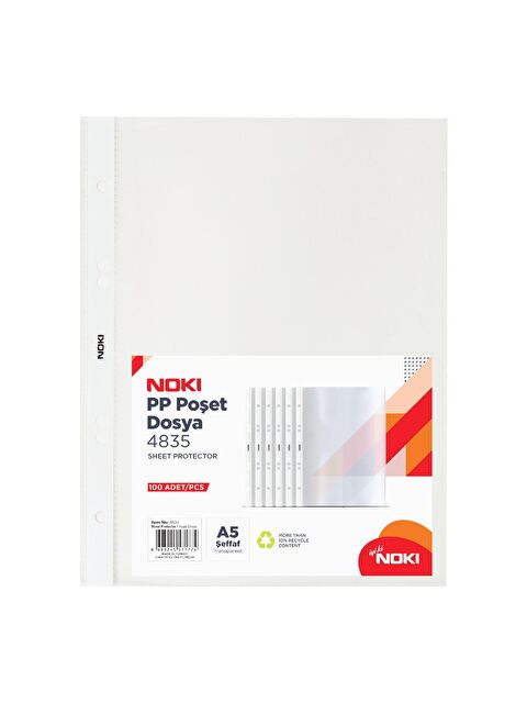 Noki Poşet Dosya A5 100 Lü Paket(4835) - S000139761-26865