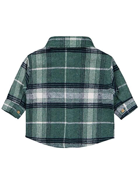 Civil Baby Oduncu 6-18 Ay Gömlek - Yeşil 18-24 Ay - S000483320-18194