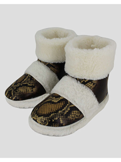 Chirpy KULP - Yılan Desenli Kadın Panduf - S000252865-19413