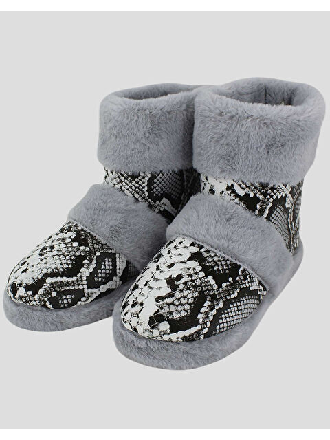 Chirpy KULP - Yılan Desenli Kadın Panduf - S000252865-20600