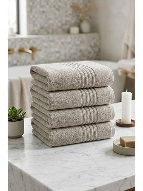 Varol 4 Adet Kronos Serisi Otel El Yüz Havlusu 50x90 300gr