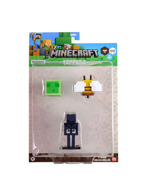 Minecraft 3D Toppeez 3'lü Figür Seti Seri-2 Model 1 PMI/MC2220