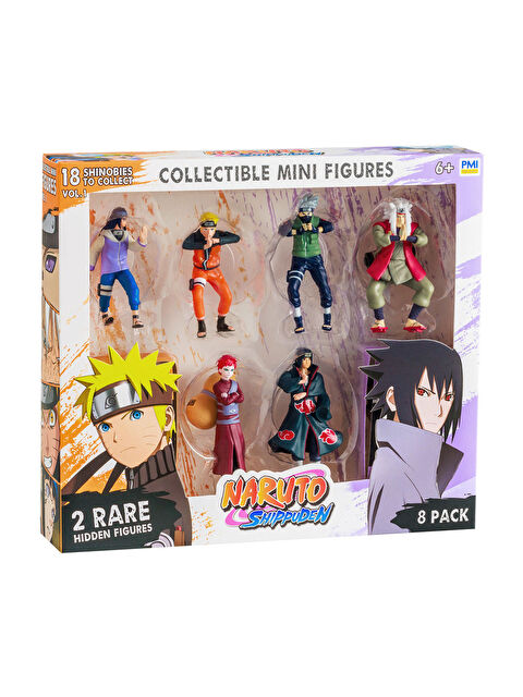 Naruto 8'li Koleksiyon Figür Seti Model 3 PMI/NSH2070S