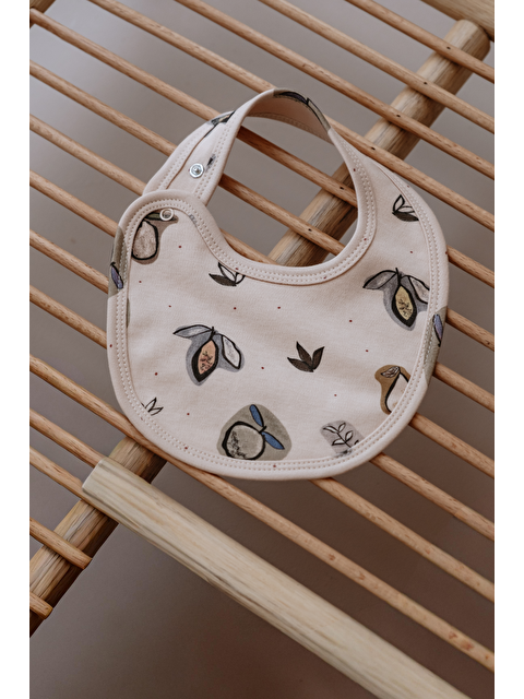 Oh La La Koala For Little Ones Meyve Baskılı Çıt Çıtlı Bebek Önlük