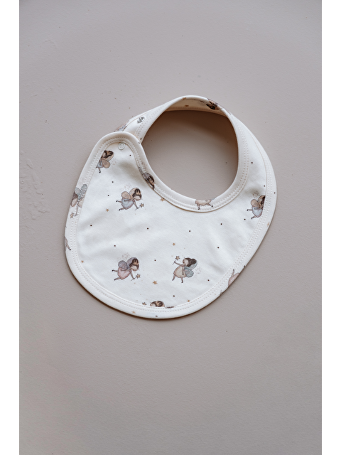 Oh La La Koala For Little Ones Peri Baskılı Çıt Çıtlı Bebek Önlük