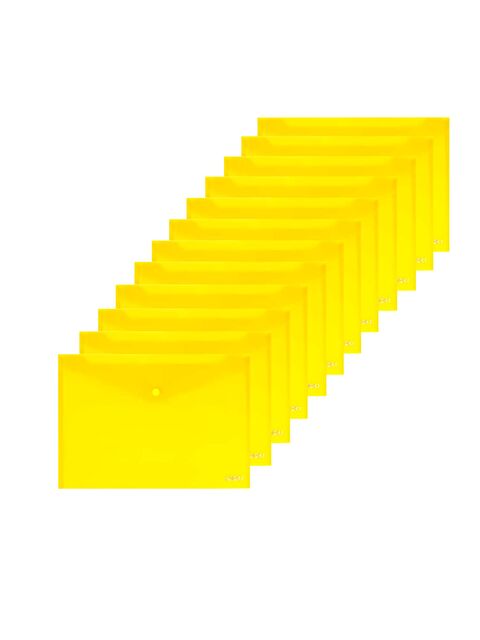 Noki A4 Çıtçıtlı Dosya Sarı 12 Adet - S000139764-20072
