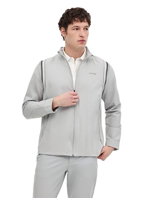 Lumberjack ML WESS 18ITL1213 6FX GRI Erkek Eşofman Üstü - S000522457-20600