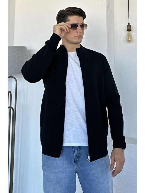 Mishar İtalia Erkek Fermuarlı Triko Hırka - S000469849-21164