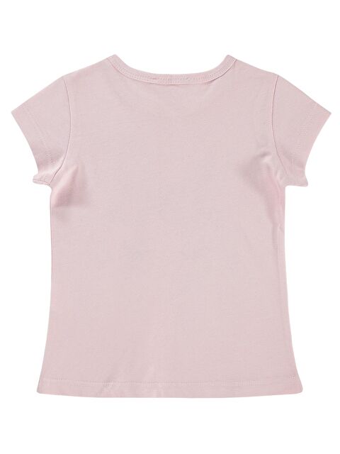 Civil Kız Çocuk Tişört 2-5 Yaş Pudra