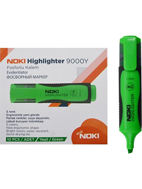 Noki Fosforlu Kalem 10 Adet Yeşil - S000139765-18194