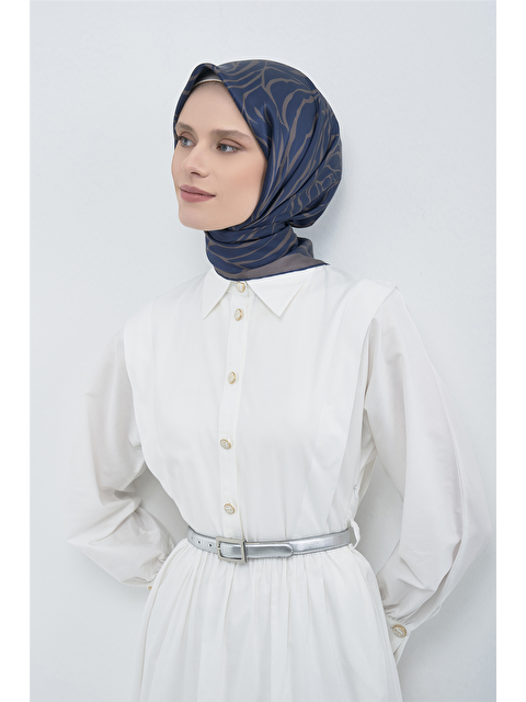 ARMİNE Saf İpek Twill Eşarp 9511D 12