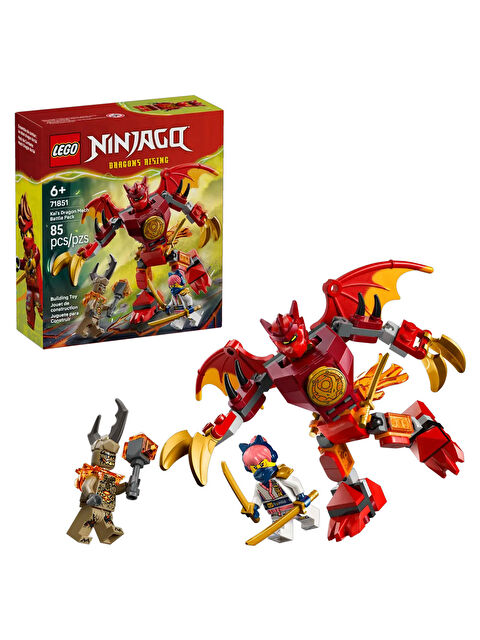 Lego NINJAGO Kai’nin Ejderha Robotu Savaş Paketi 71851 - S000498839-23173