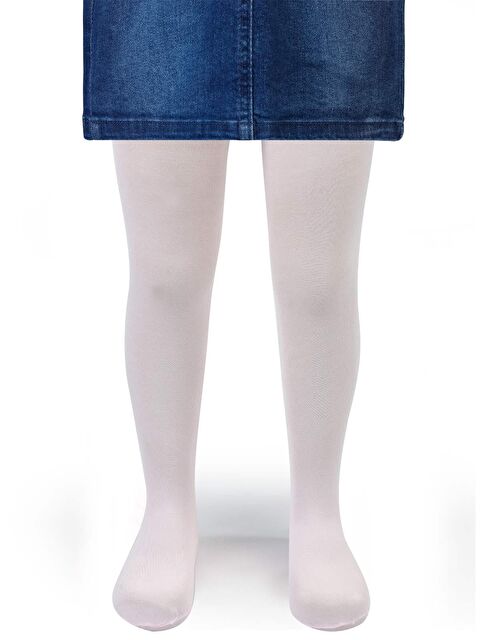 Civil Kız Çocuk Opak 30 Denye Külotlu Çorap 2-12 Yaş Pembe