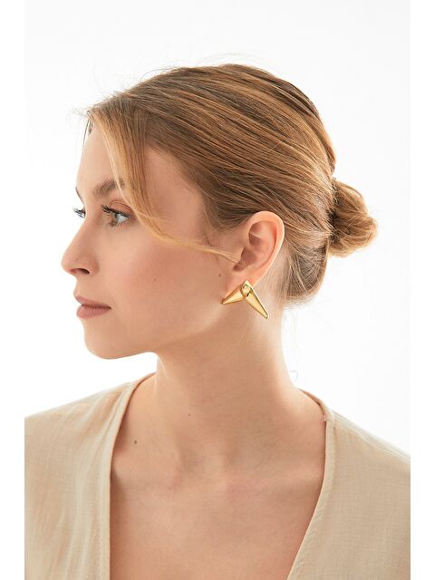 Fullamoda Plaka V Küpe - S000349290-20076