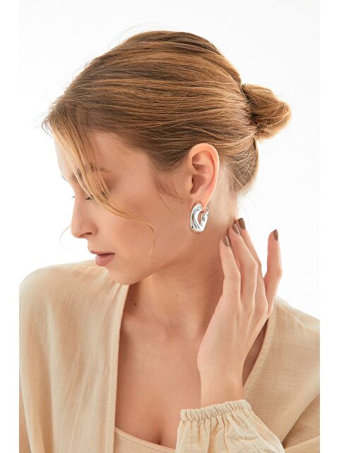 Fullamoda Yarım Halka Küpe - S000349298-18105