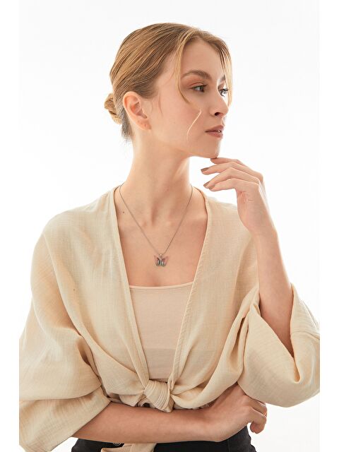 Fullamoda Güneş Ve Ay Çelik Kolye - S000348046-23490