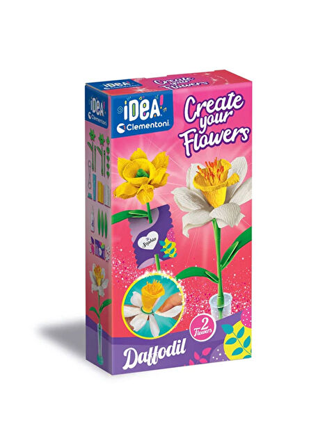 Clementoni Idea Çiçek Tasarıım Seti Nergis 18876 - S000486655-10231