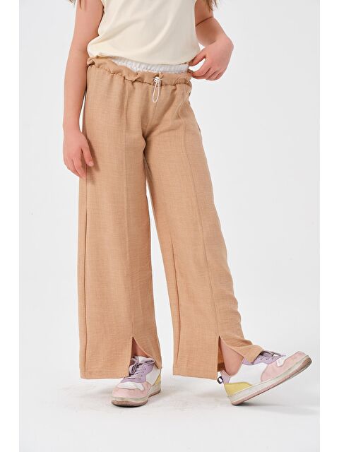 Jazzi·ee Genç Kız Çocuk Kemer Garnili Bol Paça Pantolon - S000315733-19928