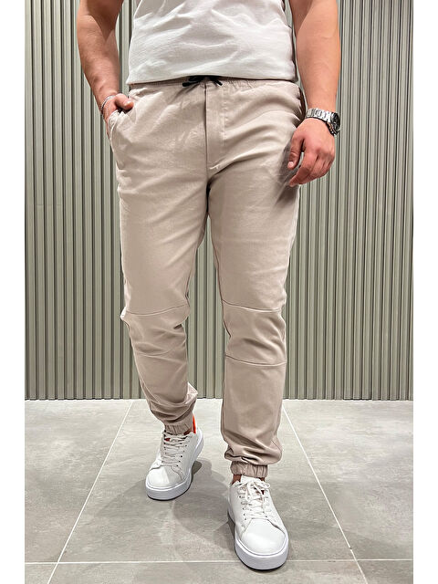 Mishar İtalia Bel Ve Paça Lastikli Bağcıklı Erkek Jogger Pantolon - S000314652-19928