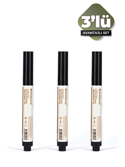 Bionaturca 3’lü Organik Sertifikalı Tırnak ve Tırnak Eti Bakım Yağı - S000444722-10231