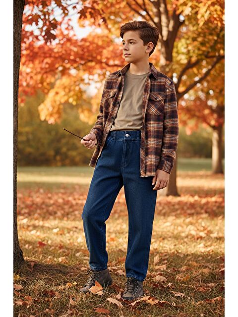 Fullamoda Beli Lastikli Baggy Erkek Çocuk Pantolon - S000497126-17234