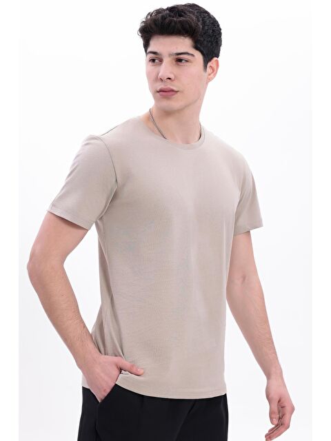 Freemen Erkek/Unisex Bisiklet Yaka Basic Tişört %100 Pamuk - S000491641-19928