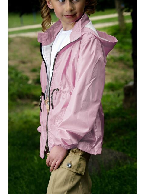 Pina Kids Kız Çocuk Yağmurluk Kapüşonlu Su Geçirmez 5-14 Yaş - S000148492-23490